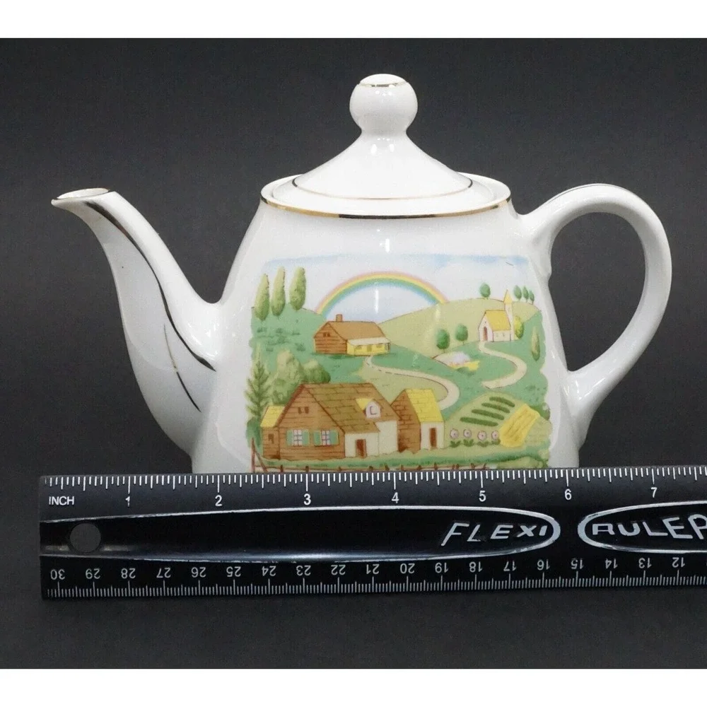 Vintage Porcelain Teapot 5